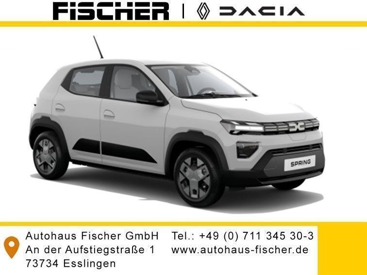 Weiß Neu 2025 Dacia Spring Expression Kleinwagen | 18.920 € (Teuer) - Bild 1/4
