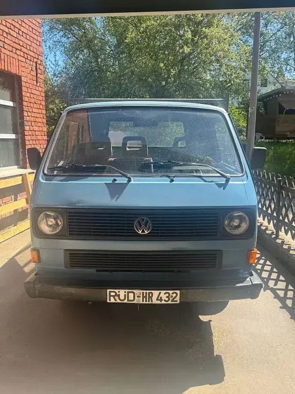 Second-hand VW T3 77 CP (56 kW) 1989 Albastru Van