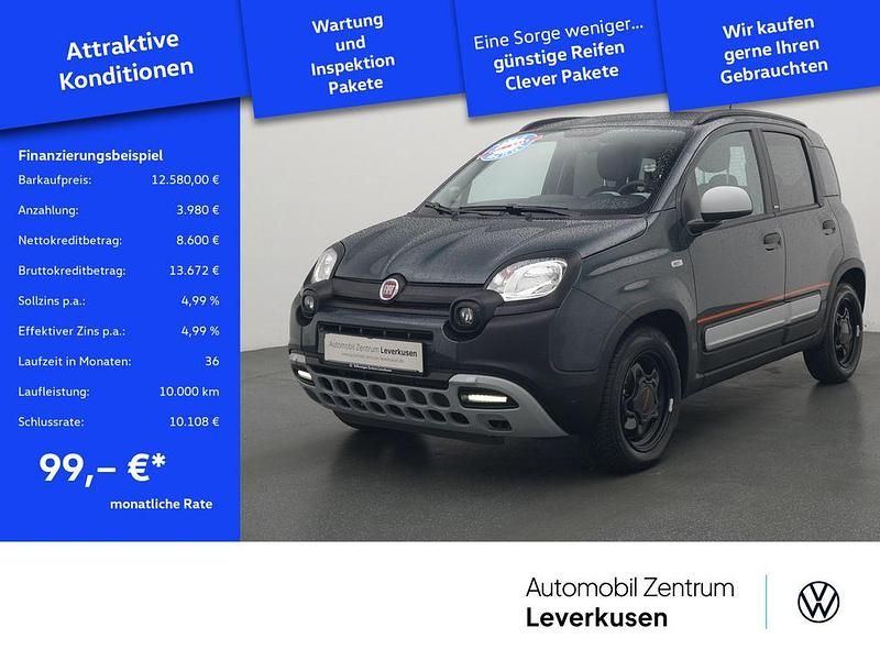 Grün Gebraucht 2023 Fiat Panda Cross Cross Kleinwagen | 12.580 € (Fairer Preis) - Bild 1/4
