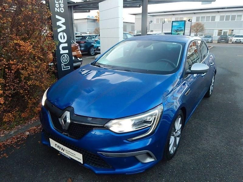 Blau Gebraucht 2018 Renault Mégane GT Line GT Limousine | 17.210 € (Fairer Preis) - Bild 1/4