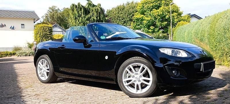 Schwarz Gebraucht 2010 Mazda MX5 Center-Line Cabrio | 9.100 € (Superpreis) - Bild 1/4