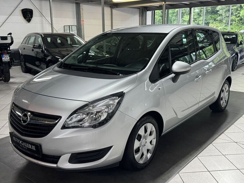 Silber Gebraucht 2016 Opel Meriva Edition Van / Kleinbus | 7.990 € (Guter Preis) - Bild 1/4
