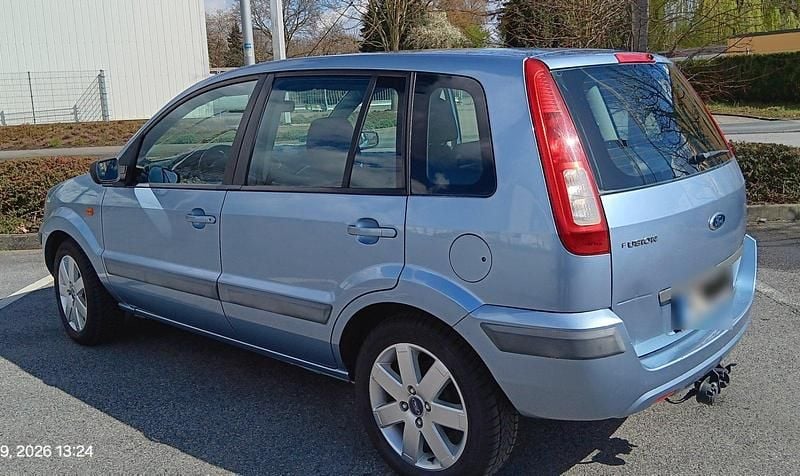 Gebraucht Ford Fusion Fun X 75 PS (55 kW) 2006 Blau Kleinwagen
