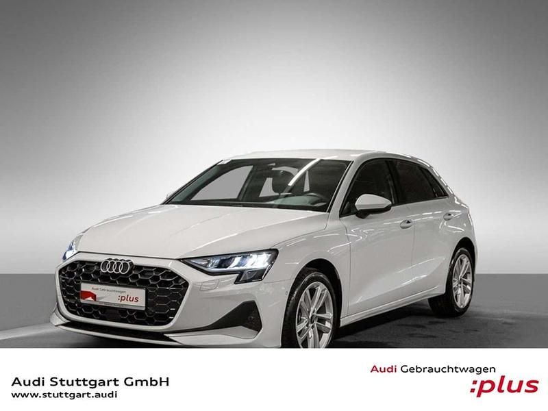 Gletscherweiß metallic Gebraucht 2025 Audi A3 Advanced Plus Limousine | 29.940 € (Teuer) - Bild 1/4