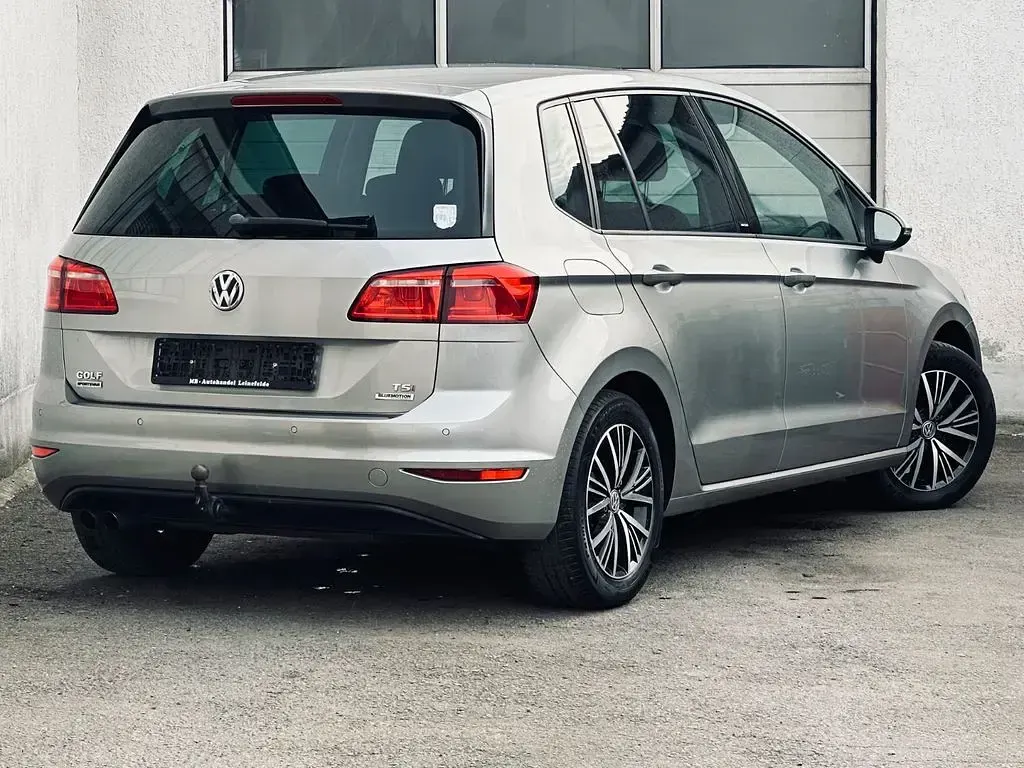 Gebraucht VW Golf Sportsvan Allstar 125 PS (91 kW) 2016 Silber Van / Kleinbus