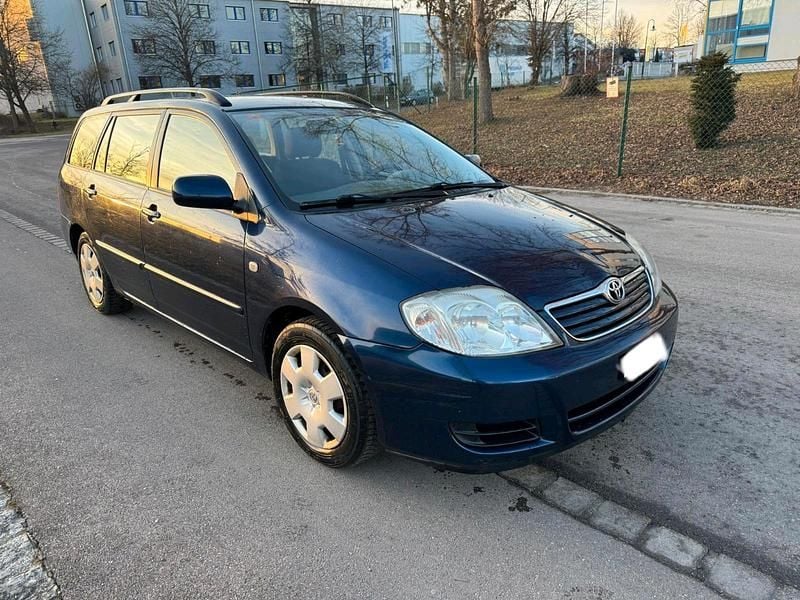Gebraucht Toyota Corolla 110 PS (80 kW) 2005 Blau Kombi