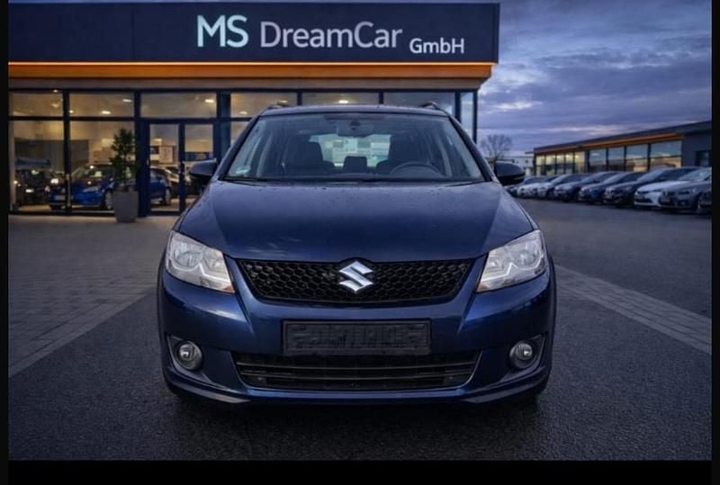 Blau Gebraucht 2009 Suzuki SX4 Limousine | 5.200 € (Fairer Preis) - Bild 1/4