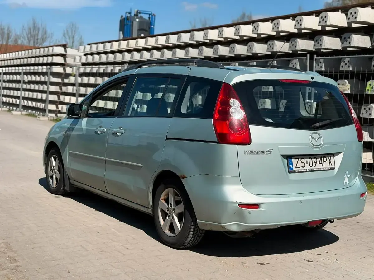 Gebraucht Mazda 5 143 PS (105 kW) 2006 Silber Van / Kleinbus