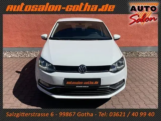 Gebraucht VW Polo LOUNGE 110 PS (80 kW) 2015 Weiß Kleinwagen