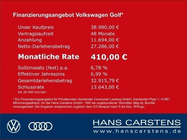 Schwarz Neu 2025 VW Golf VIII Style Limousine | 38.980 € (Etwas zu teuer) - Bild 1/2