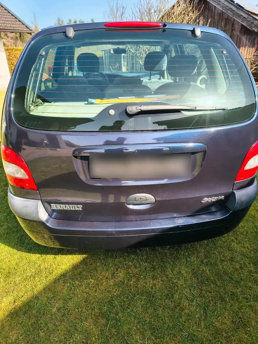 Gebraucht Renault Scénic 107 PS (78 kW) 2000 Blau Van / Kleinbus