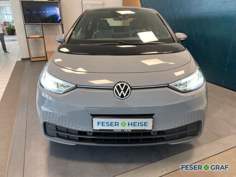 Gebraucht VW ID.3 Pro 150 kW (204 PS) 2021 Mondsteingrau schwarz Kleinwagen
