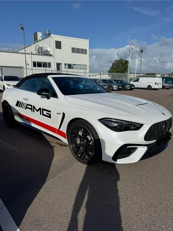 Weiß Gebraucht 2025 Mercedes CLE53 AMG AMG Cabrio | 94.750 € (Superpreis) - Bild 1/3