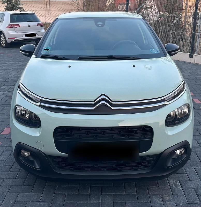 Gebraucht Citroën C3 Feel 82 PS (60 kW) 2018 Grün Kleinwagen