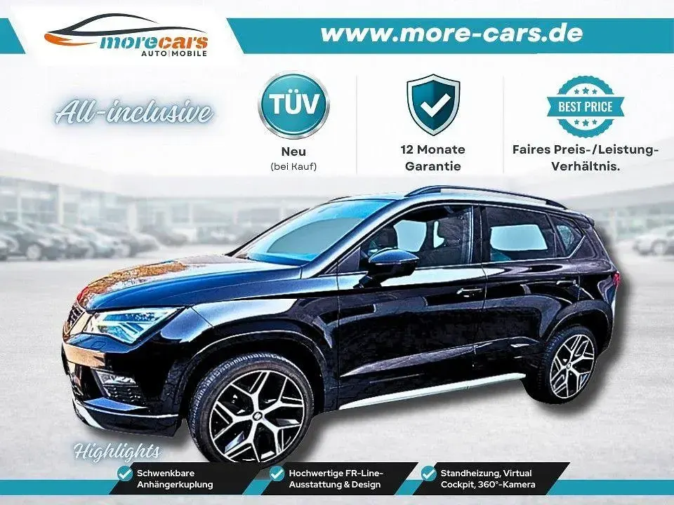 Gebraucht Seat Ateca FR 150 PS (110 kW) 2019 Schwarz SUV