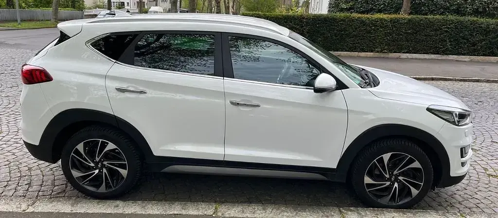 Gebraucht Hyundai Tucson Premium 177 PS (130 kW) 2019 Weiß SUV