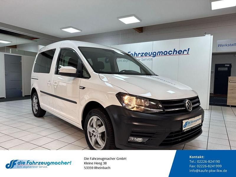 Gebraucht VW Caddy Trendline 150 PS (110 kW) 2018 Weiß Van / Kleinbus