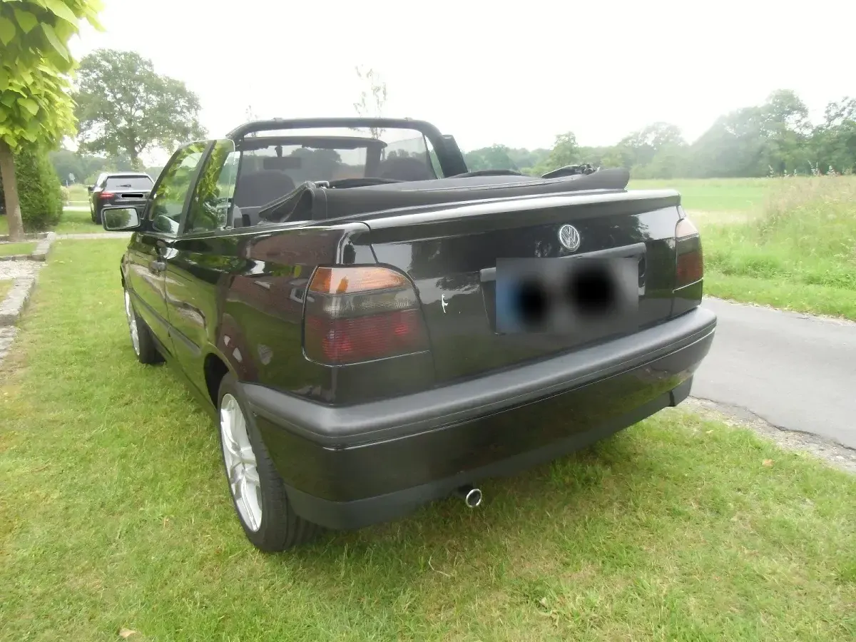 Gebraucht VW Golf Cabriolet 75 PS (55 kW) 1994 Schwarz Cabrio