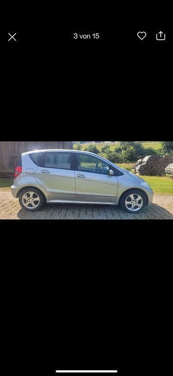 Gebraucht Mercedes A170 116 PS (85 kW) 2008 Silber Van / Kleinbus