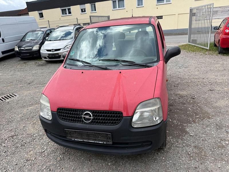 Rot Gebraucht 2002 Opel Agila Elegance Kleinwagen | 790 € (Fairer Preis) - Bild 1/4