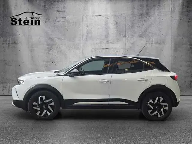 Gebraucht Opel Mokka-e Elegance 100 kW (136 PS) 2022 Jade weiss/arktis weiss SUV