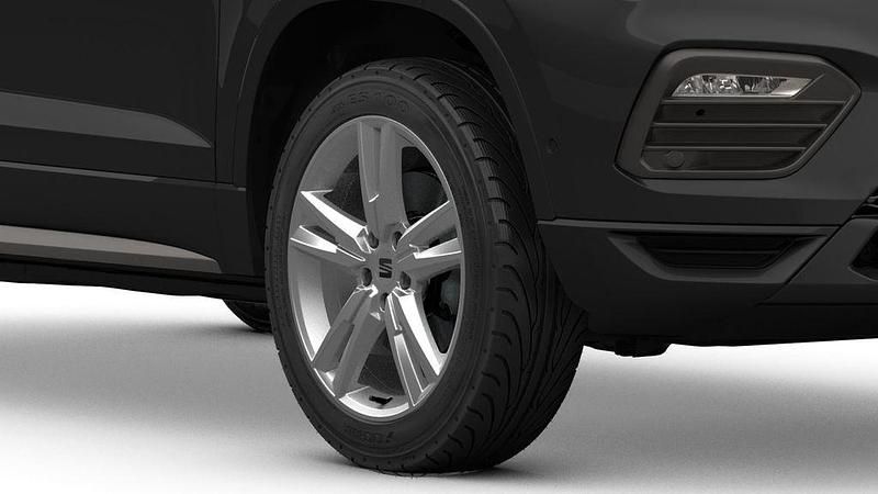 Gebraucht Seat Ateca FR 150 PS (110 kW) 2024 Magic schwarz metallic SUV