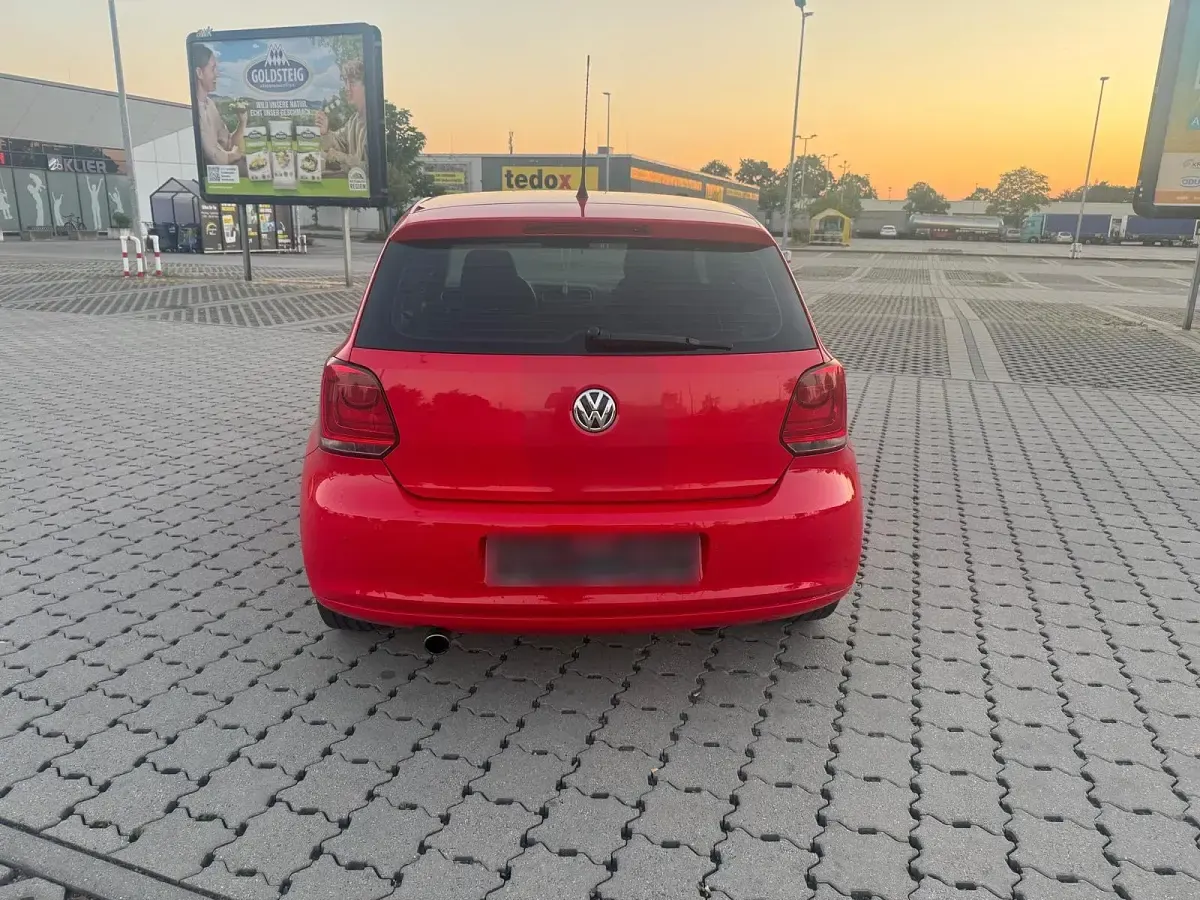 Gebraucht VW Polo 105 PS (77 kW) 2010 Rot Kleinwagen
