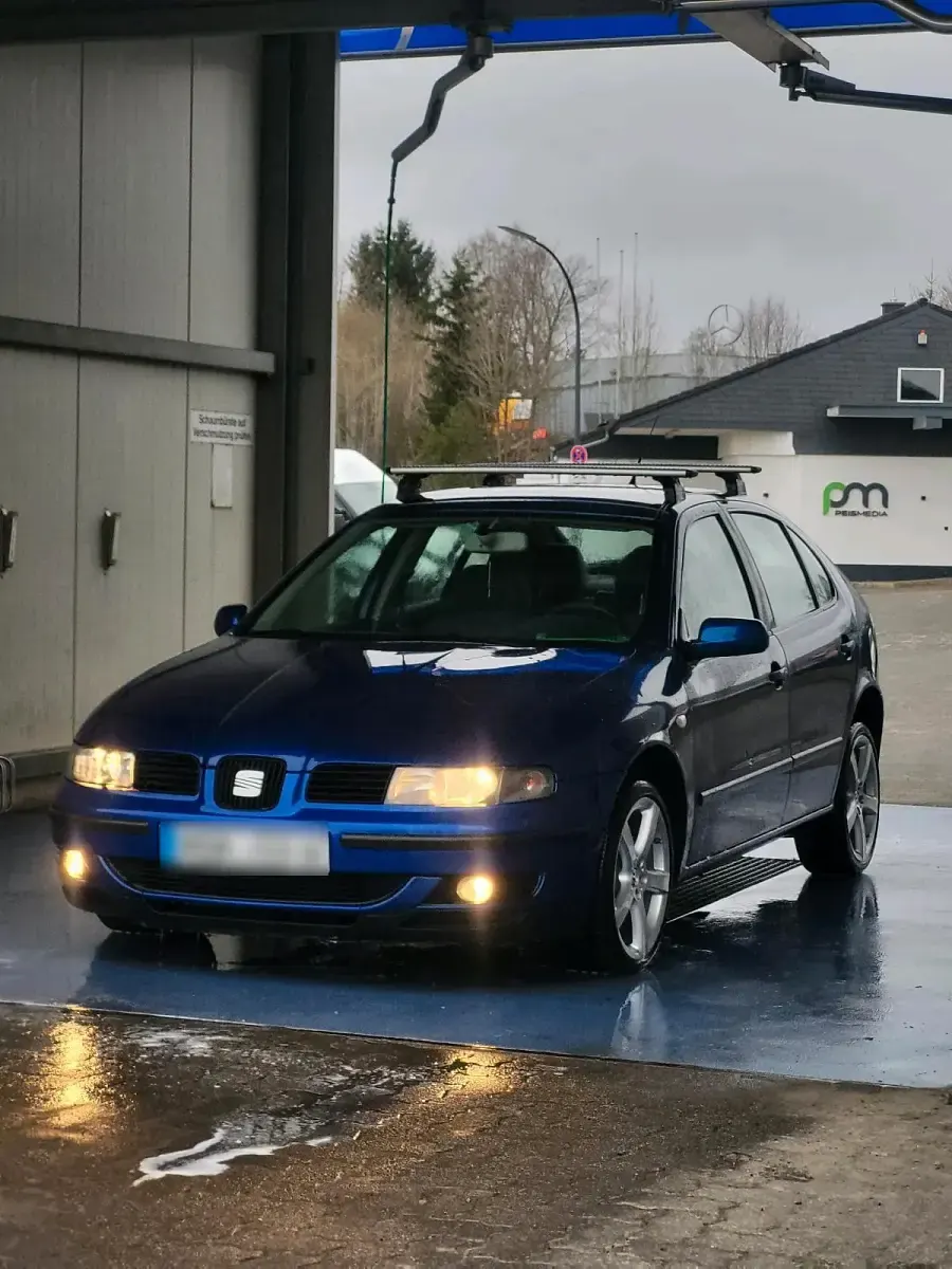 Gebraucht Seat Leon 110 PS (80 kW) 2002 Blau Kleinwagen