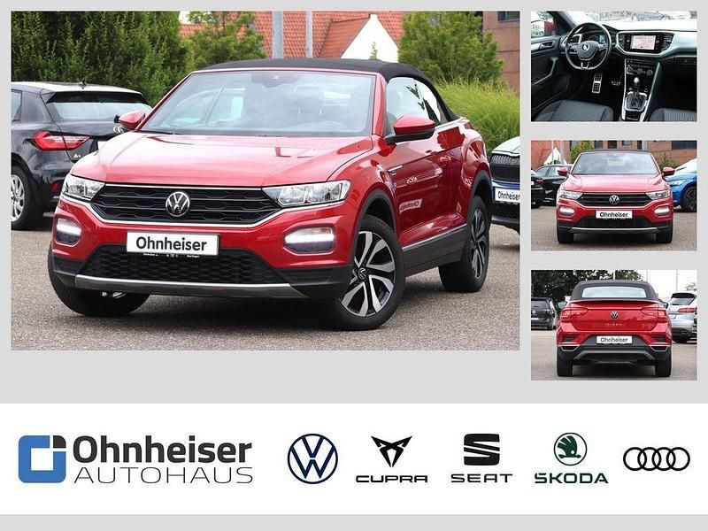 Kings red Gebraucht 2021 VW T-Roc Cabriolet Active Cabrio | 25.440 € (Guter Preis) - Bild 1/4