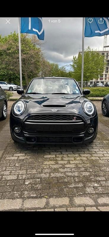 Schwarz Gebraucht 2021 Mini Cooper S Cabriolet Cabrio | 25.500 € (Guter Preis) - Bild 1/4