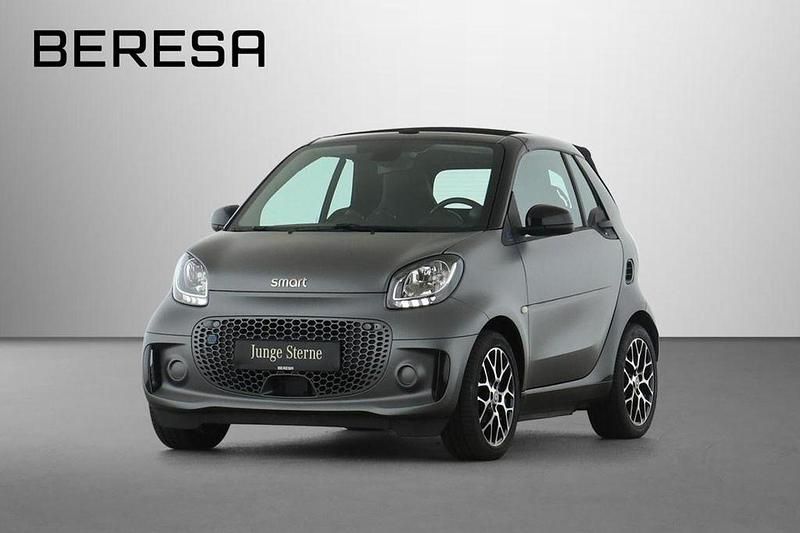 Grau Gebraucht 2022 Smart ForTwo Electric Drive Prime Cabrio | 14.990 € (Etwas zu teuer) - Bild 1/4