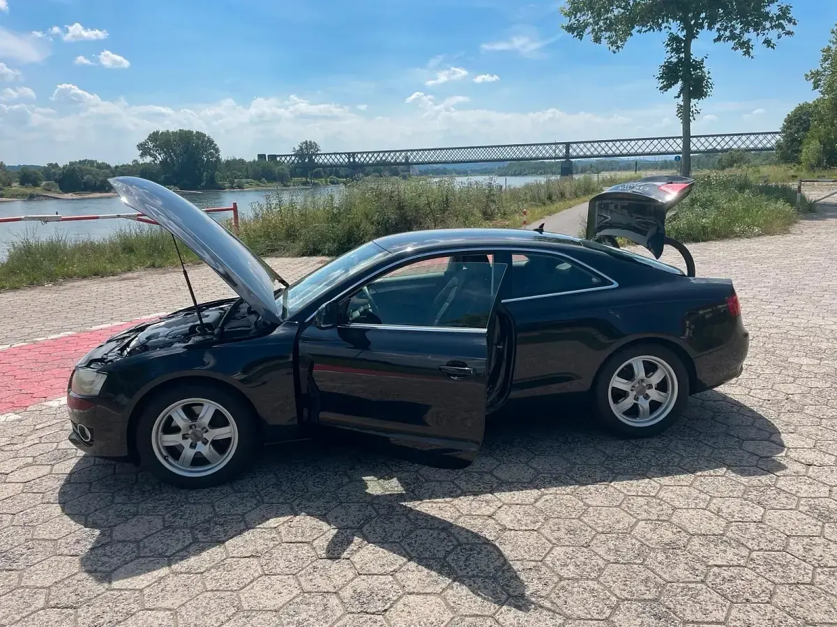 Gebraucht Audi A5 170 PS (125 kW) 2008 Schwarz Coupé