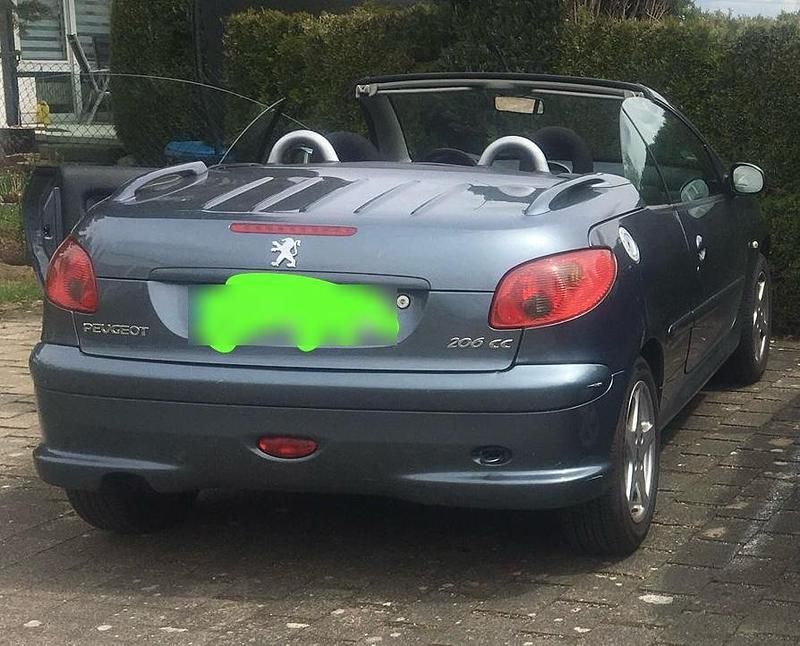 Gebraucht Peugeot 206 60 PS (44 kW) 2006 Grau Cabrio