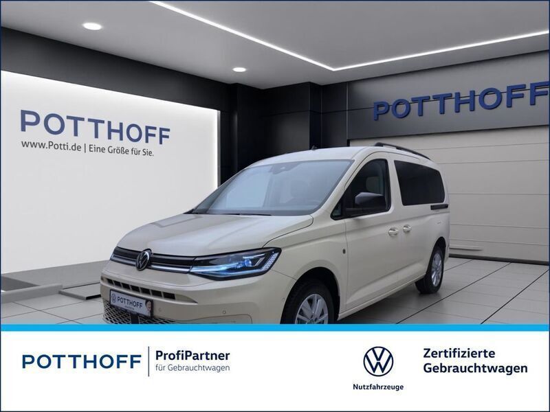 Beige Neu 2025 VW Caddy Maxi Life Van / Kleinbus | 53.990 € - Bild 1/4