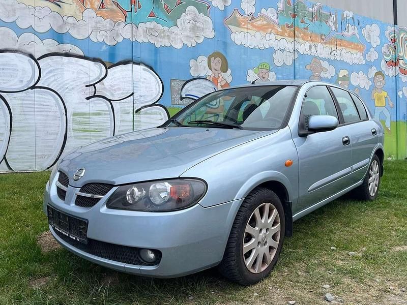 Perlblau metallic Gebraucht 2004 Nissan Almera Acenta+ Kleinwagen | 2.999 € (Etwas zu teuer) - Bild 1/4