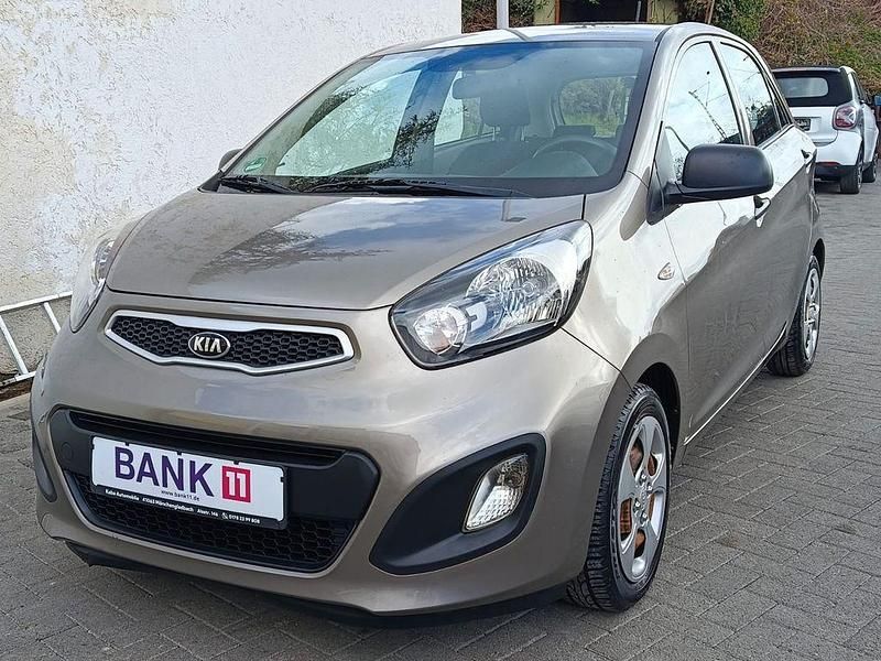 Gebraucht Kia Picanto Attract 69 PS (50 kW) 2014 Braun Kleinwagen