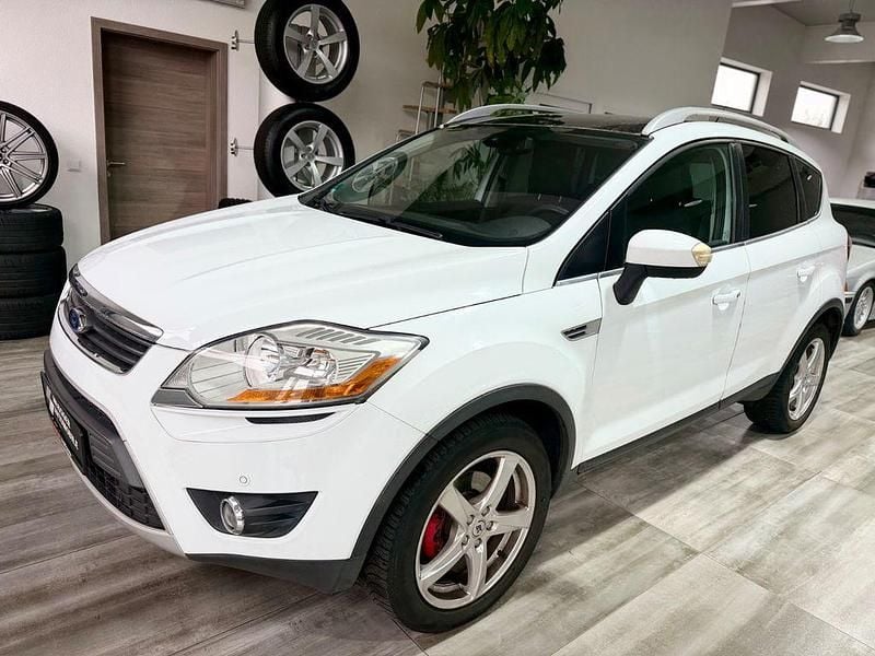Gebraucht Ford Kuga Titanium 140 PS (102 kW) 2010 Weiß SUV