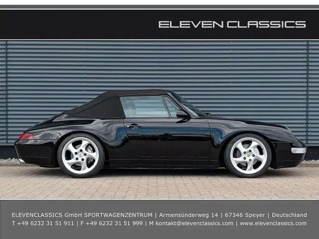 Gebraucht Porsche 993 286 PS (210 kW) 1996 Schwarz Cabrio