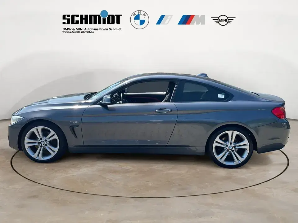 Gebraucht BMW 420 Coupé Sport Line 184 PS (135 kW) 2015 Mineralgrau Coupé