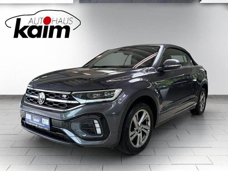 Grau Gebraucht 2023 VW T-Roc R-line SUV | 28.990 € (Teuer) - Bild 1/4
