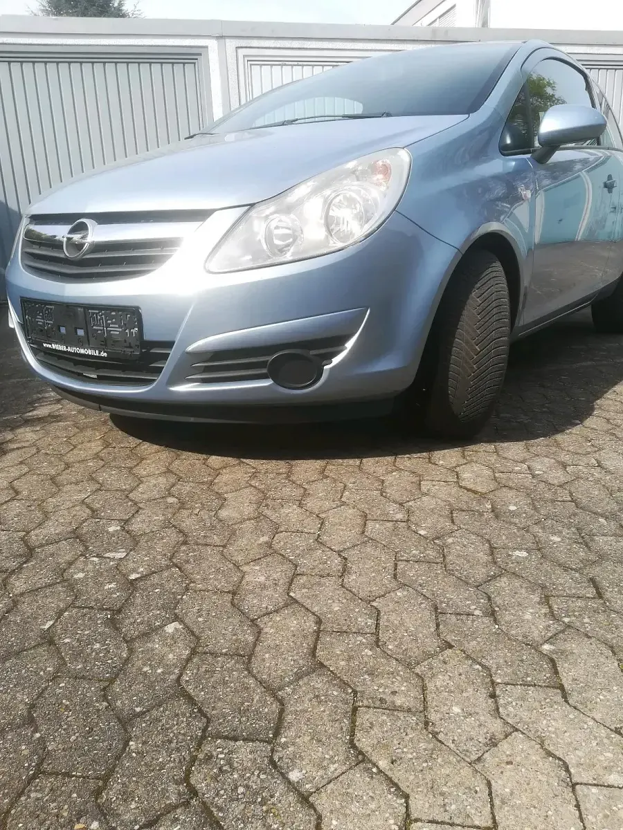Gebraucht Opel Corsa 80 PS (58 kW) 2008 Blau Kleinwagen