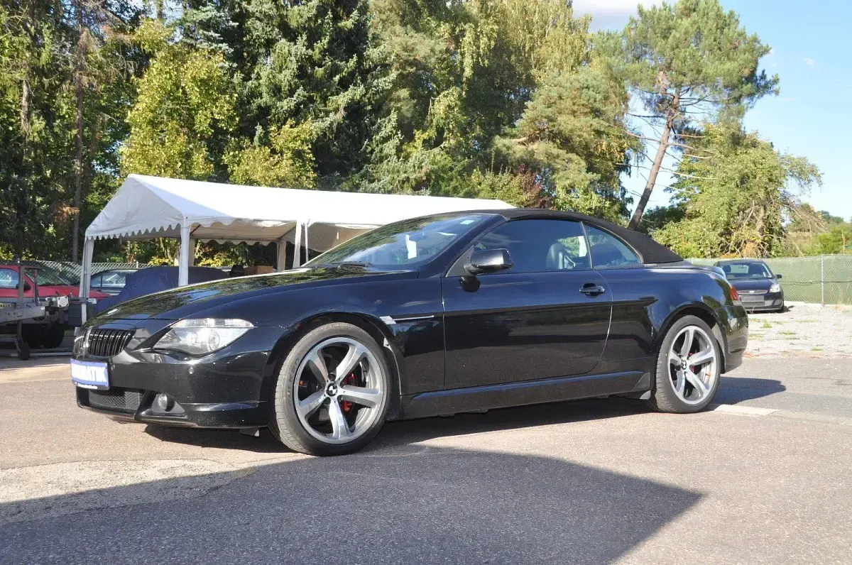 Gebraucht BMW 630 Cabriolet Sport Line 258 PS (189 kW) 2007 Schwarz Cabrio