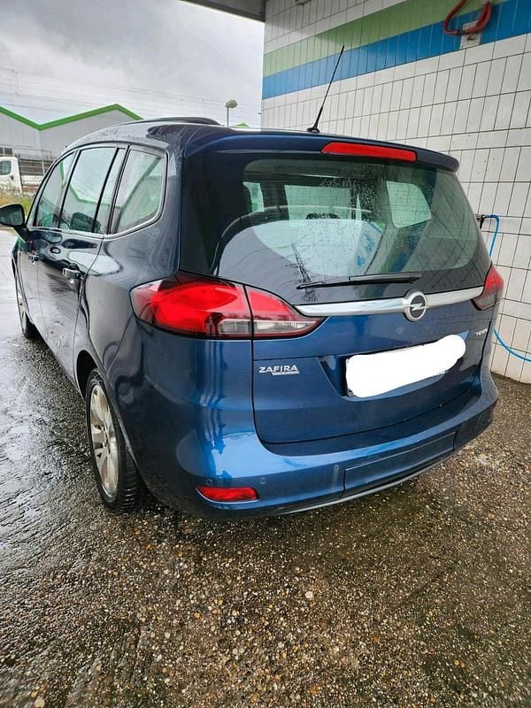 Gebraucht Opel Zafira Tourer 140 PS (102 kW) 2012 Blau Van / Kleinbus