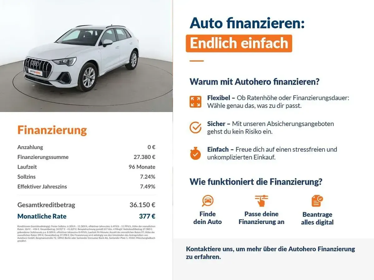 Occasion Audi Q3 S-Line 230 ch (169 kW) 2019 Blanc SUV