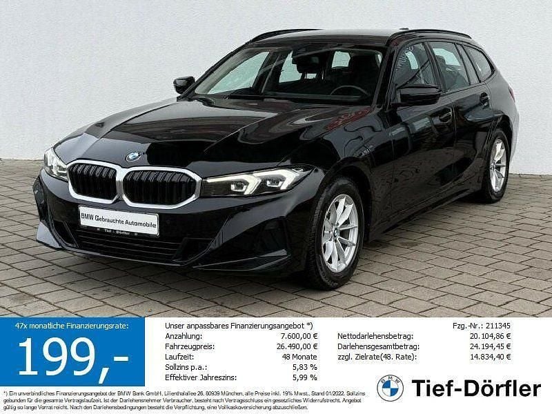 Gebraucht BMW 318 156 PS (114 kW) 2023 Schwarz uni Kombi