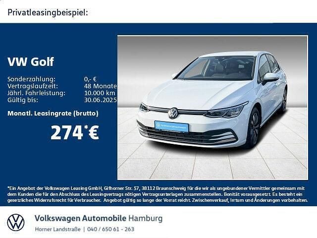 Gebraucht VW Golf VIII Move 150 PS (110 kW) 2024 Pure white Limousine