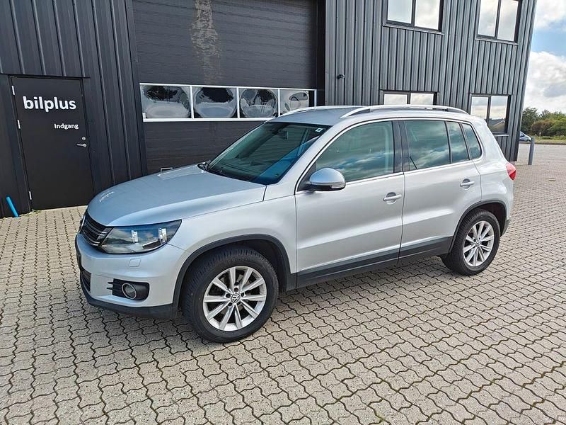 Silber Gebraucht 2014 VW Tiguan SUV | 9.200 € (Teuer) - Bild 1/4