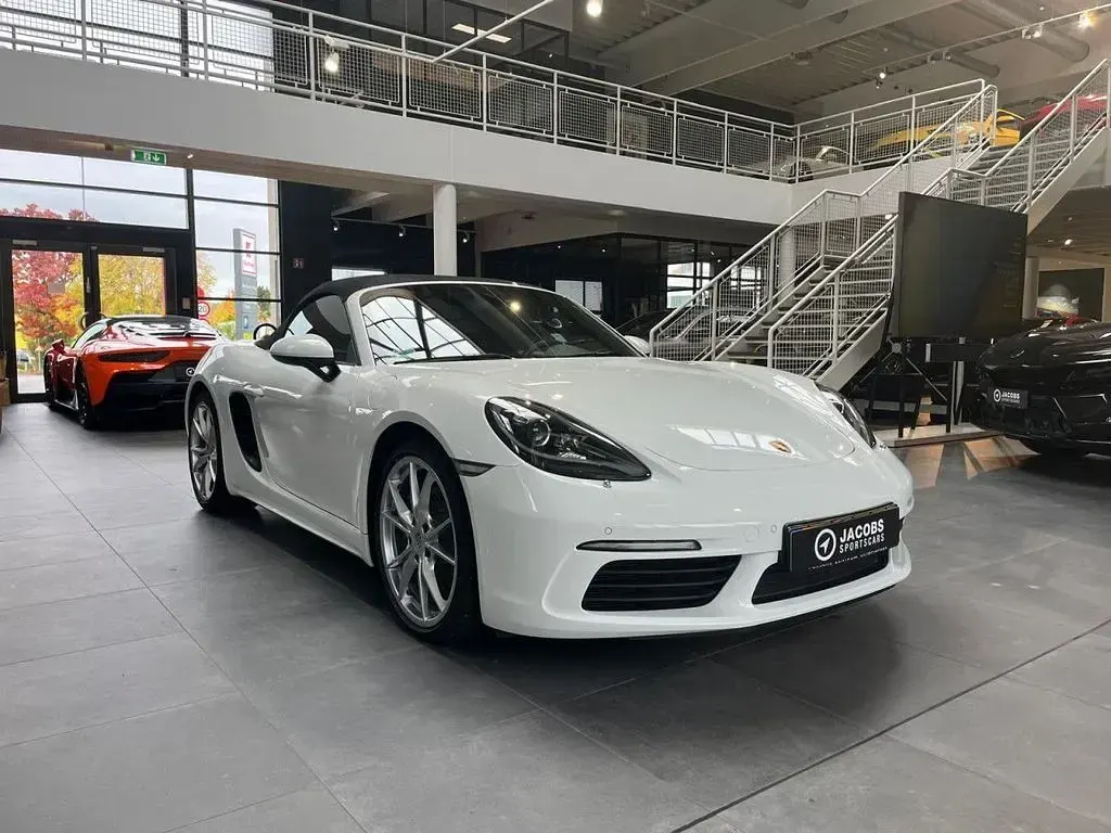 Gebraucht Porsche 718 299 PS (219 kW) 2016 Weiß Cabrio