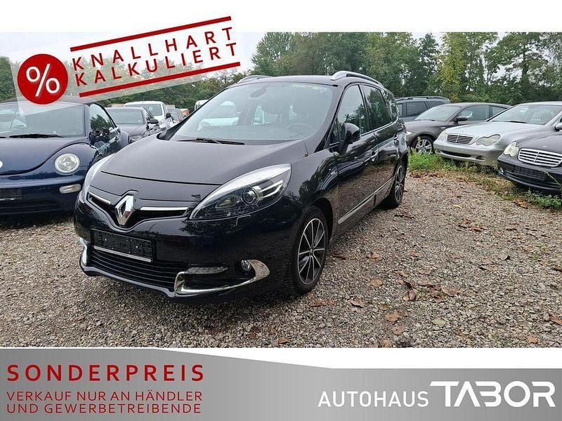 Schwarz Gebraucht 2013 Renault Grand Scénic III Bose Edition Van / Kleinbus | 4.985 € (Guter Preis) - Bild 1/4