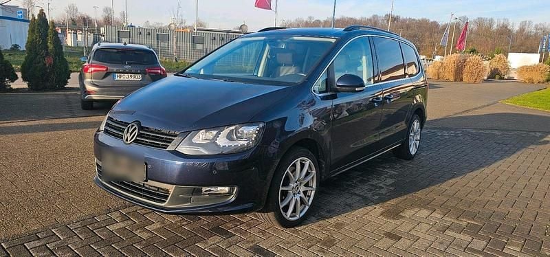 Gebraucht VW Sharan 150 PS (110 kW) 2015 Blau Van / Kleinbus